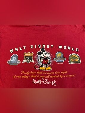 Walt Disney World Mickey Mouse park icons